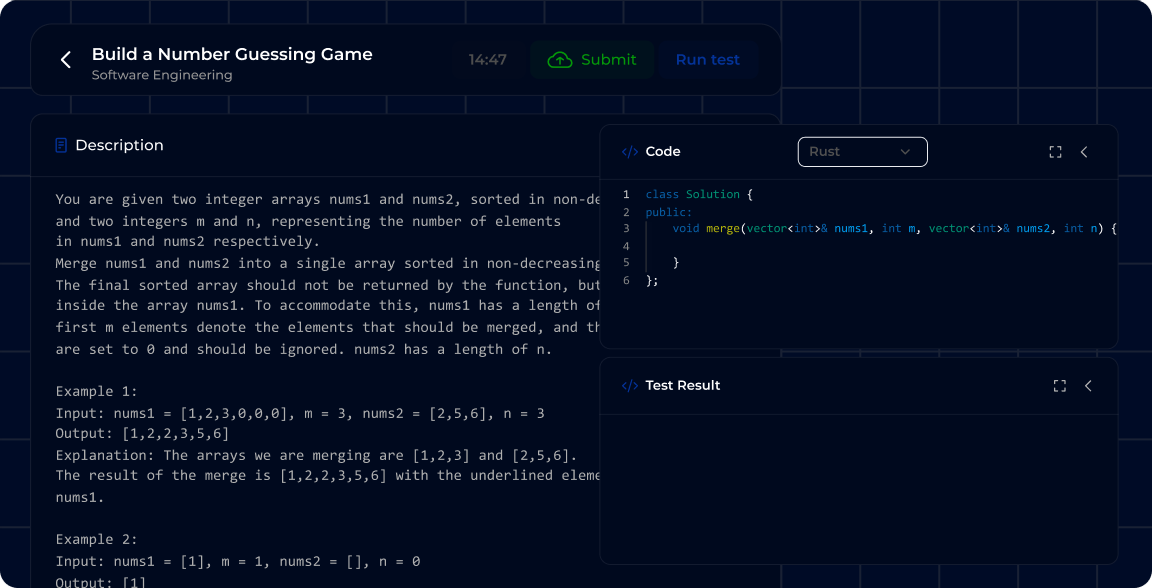 Challenge UI